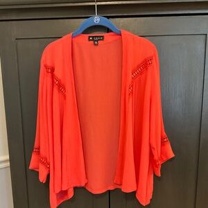 N Touch coral kimono like top size Pm
